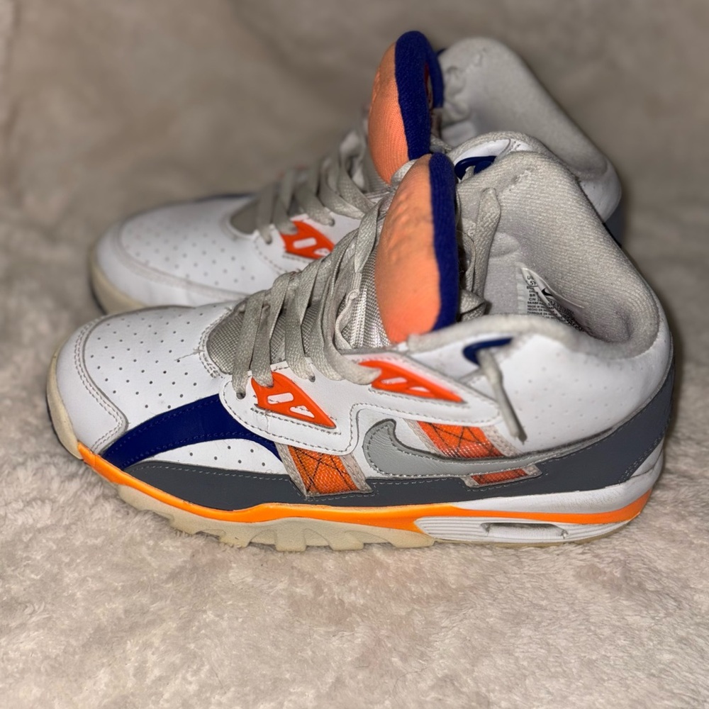 White and Orange Nike Air Trainer Bo Jackson’s
